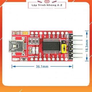 [Lập Trình Nhúng A-Z][G13] Module Chuyển USB Qua UART TTL FT232RL