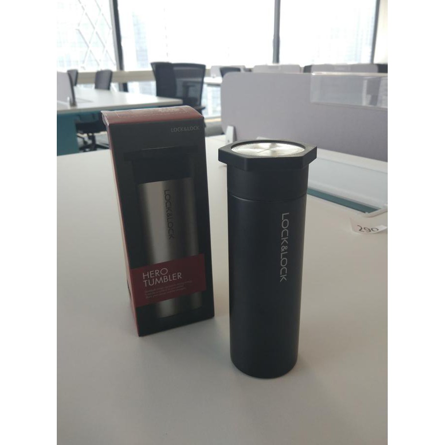 Bình Nước Giữ Nhiệt 350ml Đen | BigBuy360 - bigbuy360.vn