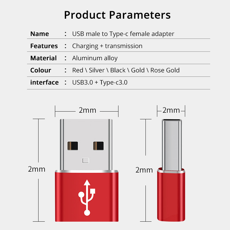 Đầu Tiếp Hợp Ankndo Chuyển Đổi Đầu USB Sang Cổng USB Type C 3.0 OTG Cho Laptop Samsun