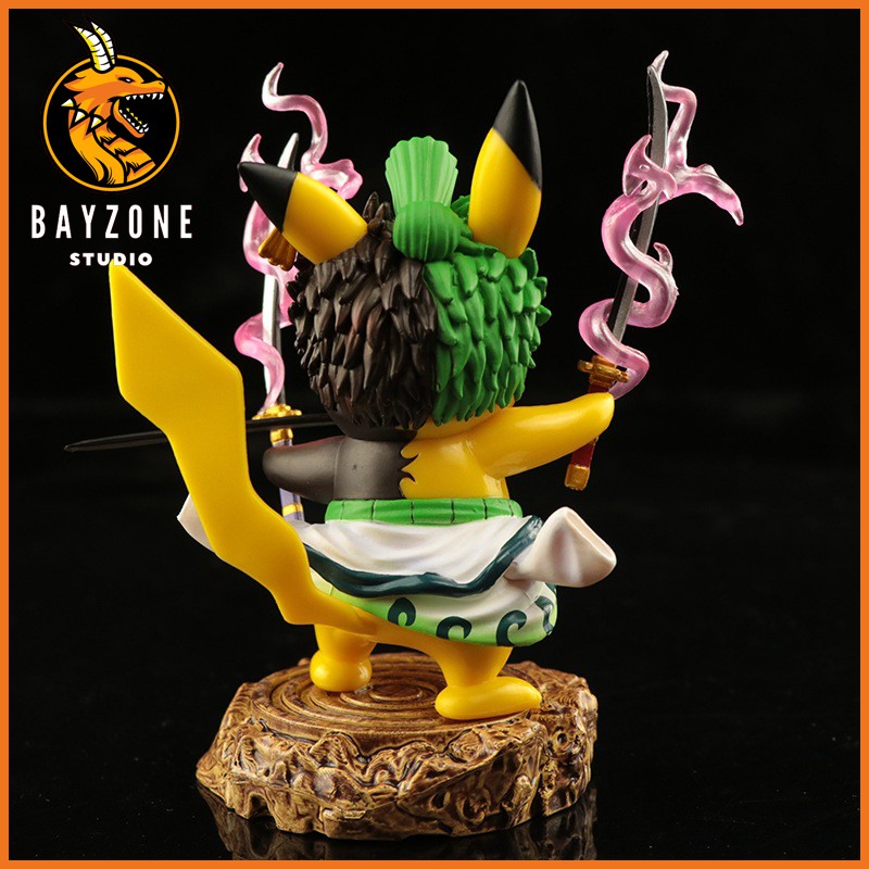 Mô hình pikachu zoro hiệu ứng haki siêu đẹp