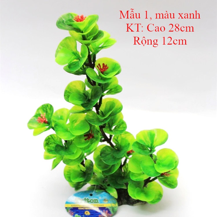 Cây nhựa trang trí hồ cá cảnh, hòn non bộ nhiều mẫu mã, VUI LÒNG XEM CHI TIẾT MÔ TẢ SẢN PHẨM