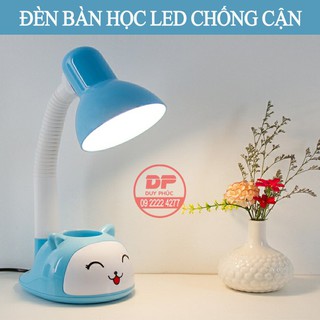 ĐÈN HỌC ĐỂ BÀN LED CHỐNG CẬN HÌNH THÚ DỄ THƯƠNG CHO BÉ – TẶNG KÈM BÓNG LED 5W