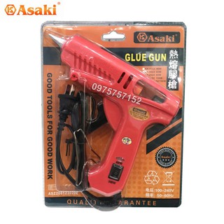 Súng bắn keo nến 2 chế độ 60-100w asaki ak-9026 giocongcu