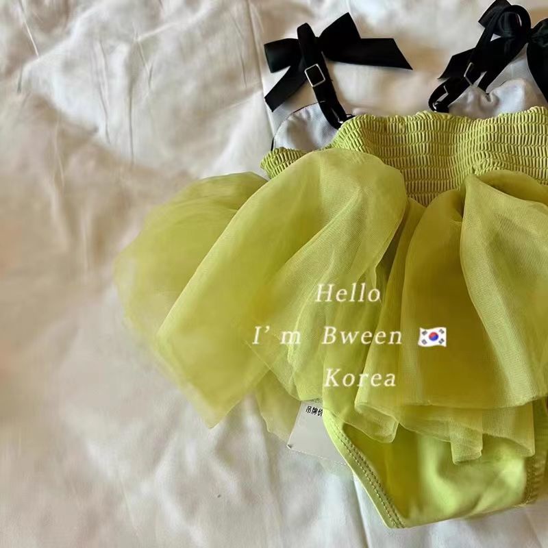Bộ Đồ Bơi Một Mảnh Thời Trang Hàn Quốc Dành Cho Bé Gái 2022