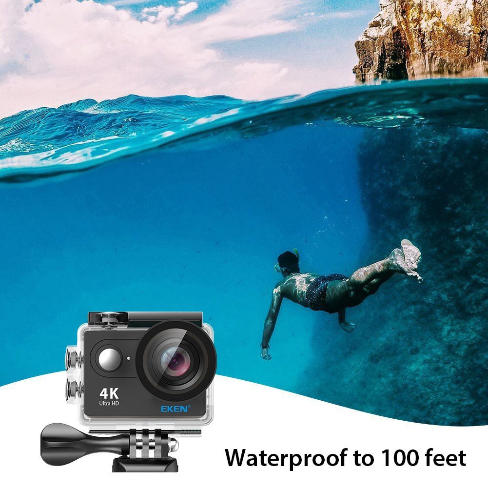 [Mã 159ELSALE hoàn 7% đơn 300K] Camera Eken H9R + tặng kèm 01 pin