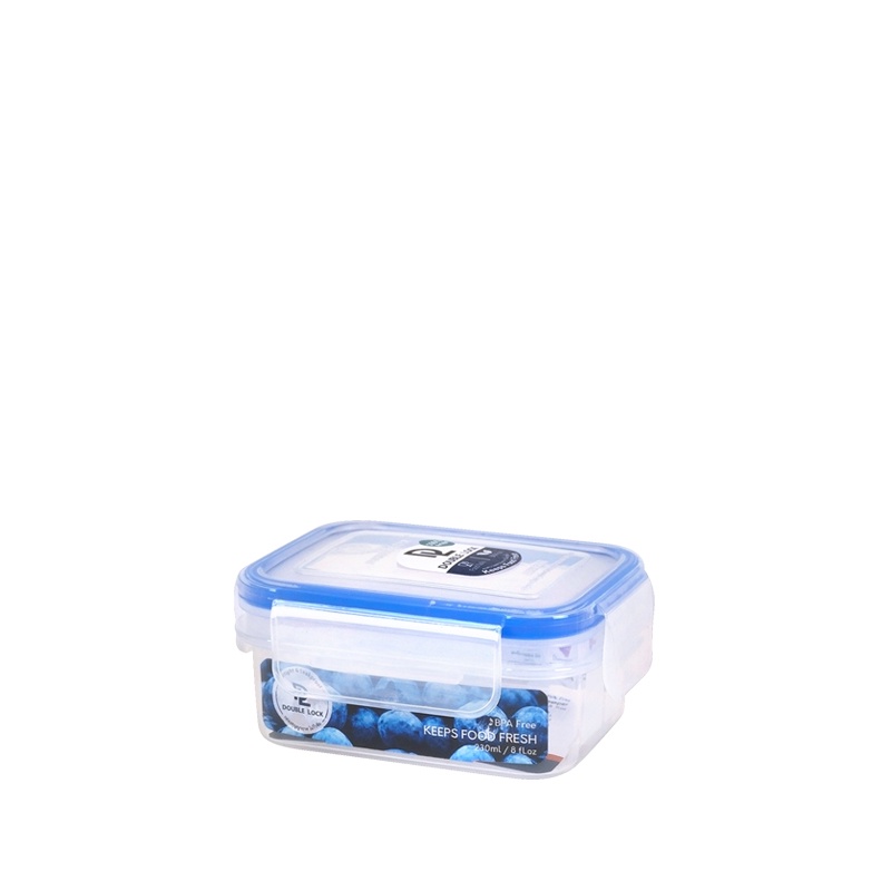 Hộp đựng thực phẩm CN bằng nhựa Double Lock 320ml,  230ml, 530ml, 1110ml, 2000ml - Nhập khẩu Thái Lan
