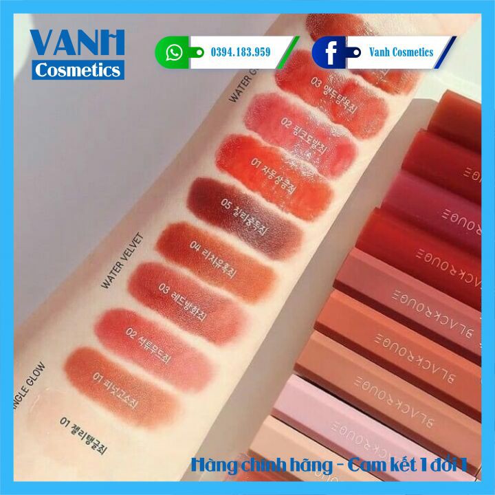 |Mới nhất 2021| Son BLR Black Rouge Half N Half Collection Đủ bảng màu - Vanh Cosmetics | BigBuy360 - bigbuy360.vn