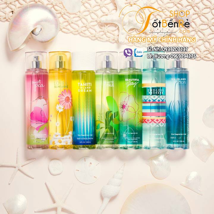 Body Mist xịt toàn thân Bath and Body Works 236ml | BigBuy360 - bigbuy360.vn