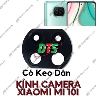 Mặt kính camera xiaomi mi 10i sẵn keo dán