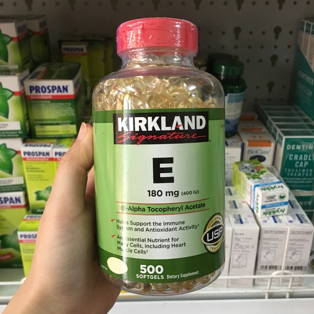 Vitamin E Mỹ Kirkland hàng chính hãng