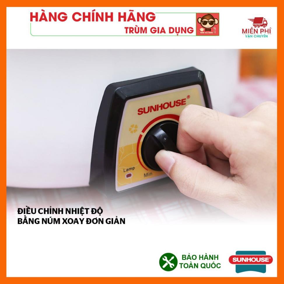 Nồi lẩu điện Sunhouse SHD4521, Nồi lẩu Sunhouse SHD4521 làm nóng nhanh, tỏa nhiệt cao cấp.