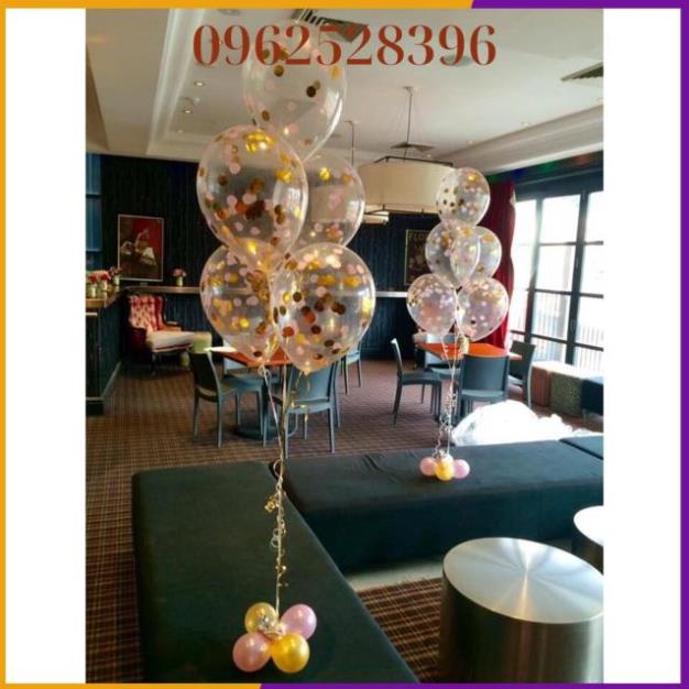 10 Bong Bóng Trong suốt trang trí
