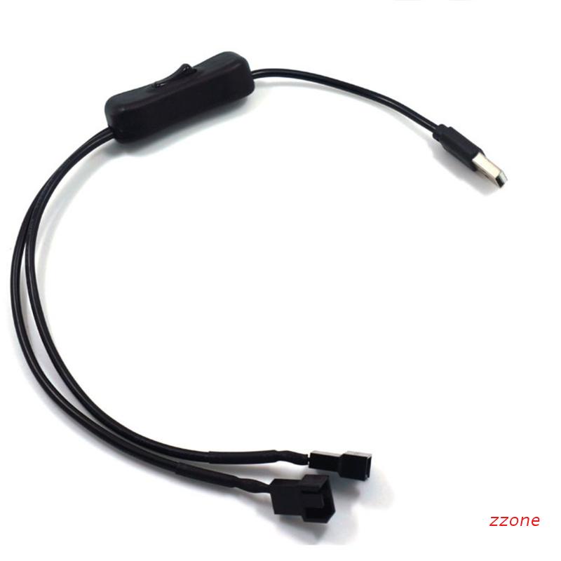 Cáp chuyển đổi USB sang 3-Pin / 4-Pin PWM 5V chuyên dụng chất lượng cao