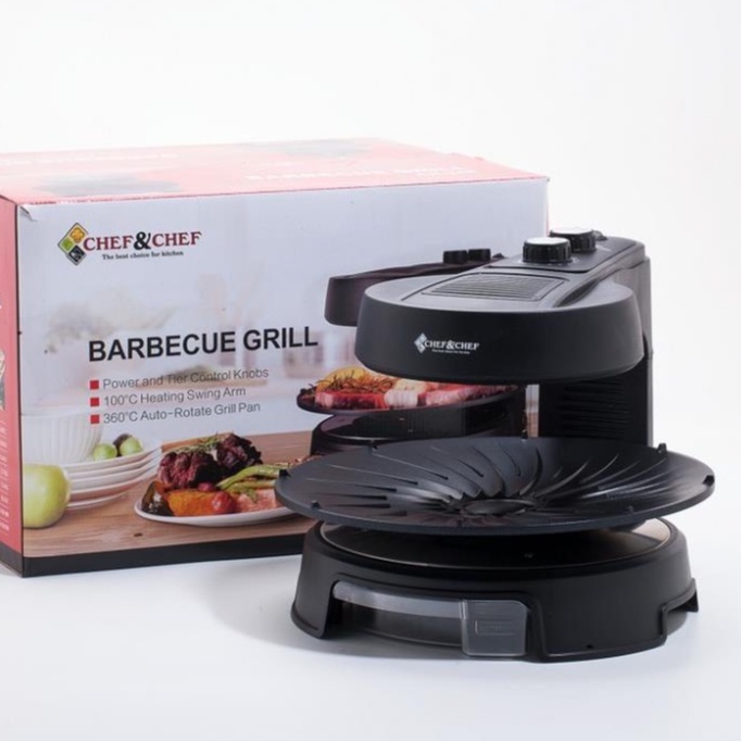 BẾP NƯỚNG CHEF&amp;CHEF BBQ HÚT KHÓI HÀN QUỐC HÀNG CAO CẤP BẢO HÀNH 1 NĂM