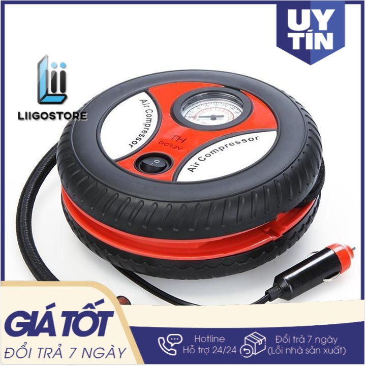 (miễn phí vận chuyển) Bơm tròn bơm ô tô, xe máy chuyên dụng - Loại Tốt(Liigostore)