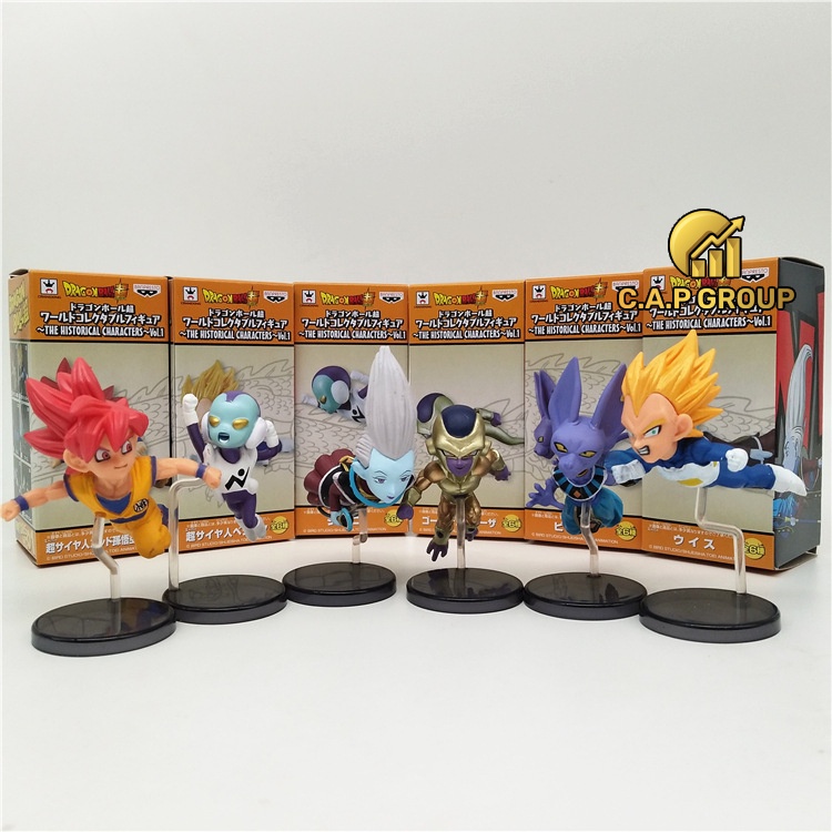 Mô hình Dragon Ball chibi nhân vật 7 Viên Ngọc Rồng Songoku - Hàng WCF Vol 1-6