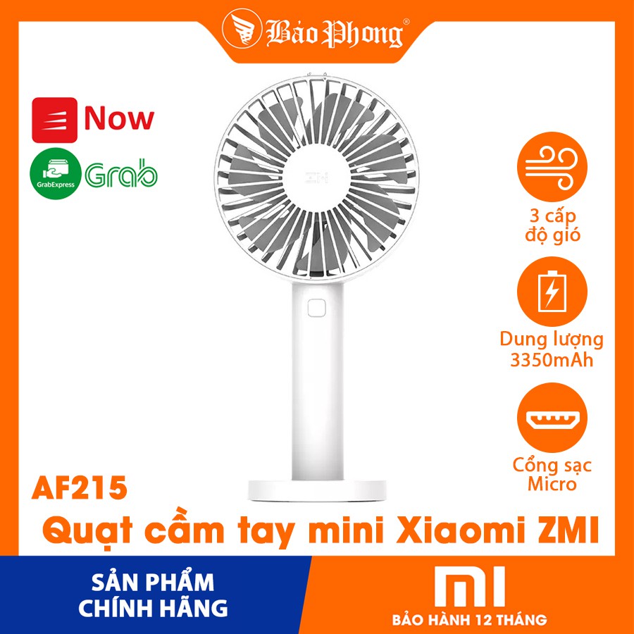 Quạt cầm tay mini thông minh Xiaomi ZMI hand-held fan AF215
