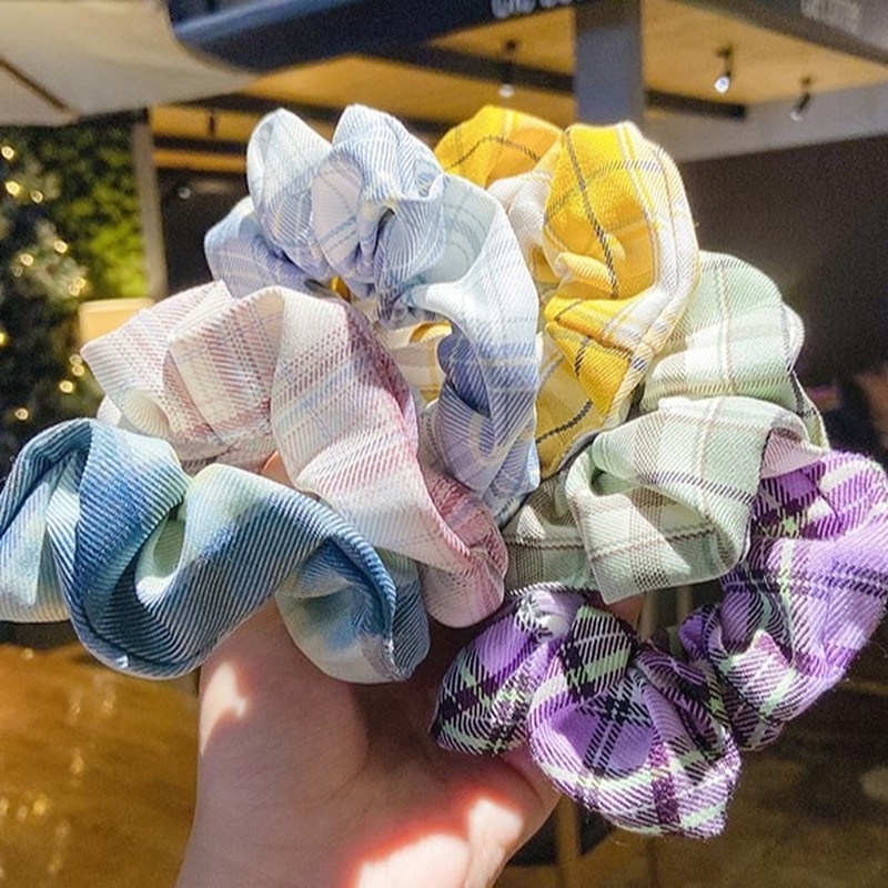 Dây buộc tóc vải dễ thương phong cách Hàn Quốc cho nữ