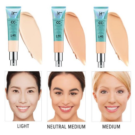 [CHỈ CÒN 1][ITCOSMETIC] Kem trang điểm nền kiềm dầu IT COSMETICS CC+ Cream Oil-free Matte With SPF 40 | BigBuy360 - bigbuy360.vn
