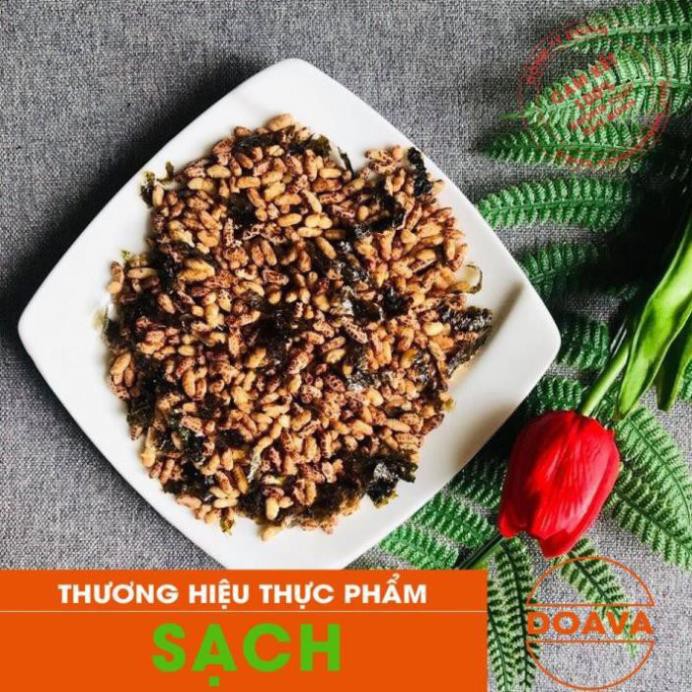 Gạo Lứt Rong Biển Sấy Giòn 350g - Nhà Làm Cực Sạch Và Thơm Ngon - DOAVA