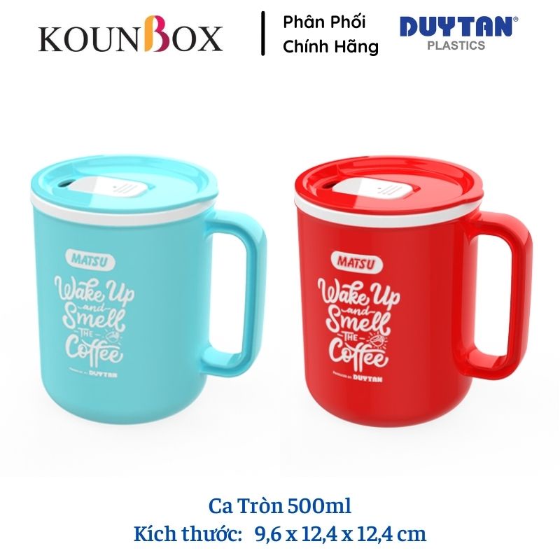Ca Tròn Matsu DUY TÂN 500ml - No.1233 - Kích Thước 9,6 x 12,4 x 12,4 cm | Kounbox