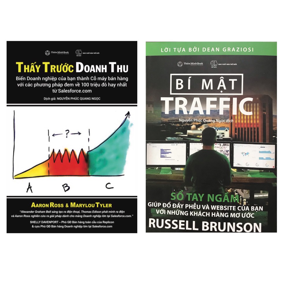 Sách - Combo 2 cuốn ,Thấy trước doanh thu + Bí mật Traffic