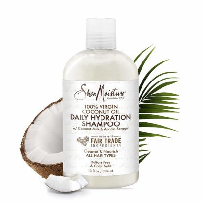 Bill US - Set gội xả SheaMoisture 100% Virgin Coconut Oil Daily Hydration Shampoo &amp; Conditioner Shea Moisture