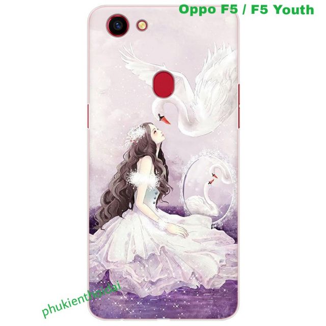 Oppo F5 / F5 Youth ốp lưng dẻo TPU in 3D cao cấp để