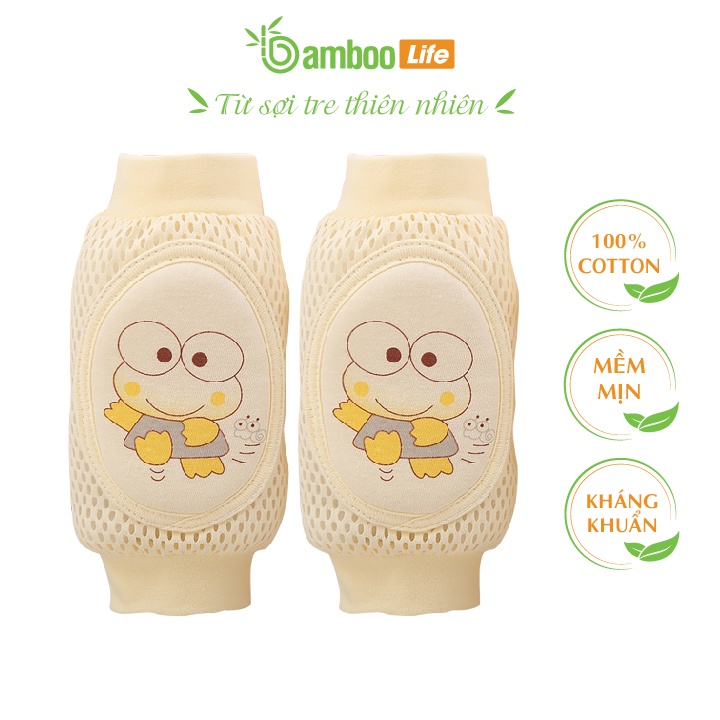 Bó bảo vệ gối cho bé Bamboo Life BL102 giúp bé không bị đau gối khi tập đi, tập bò