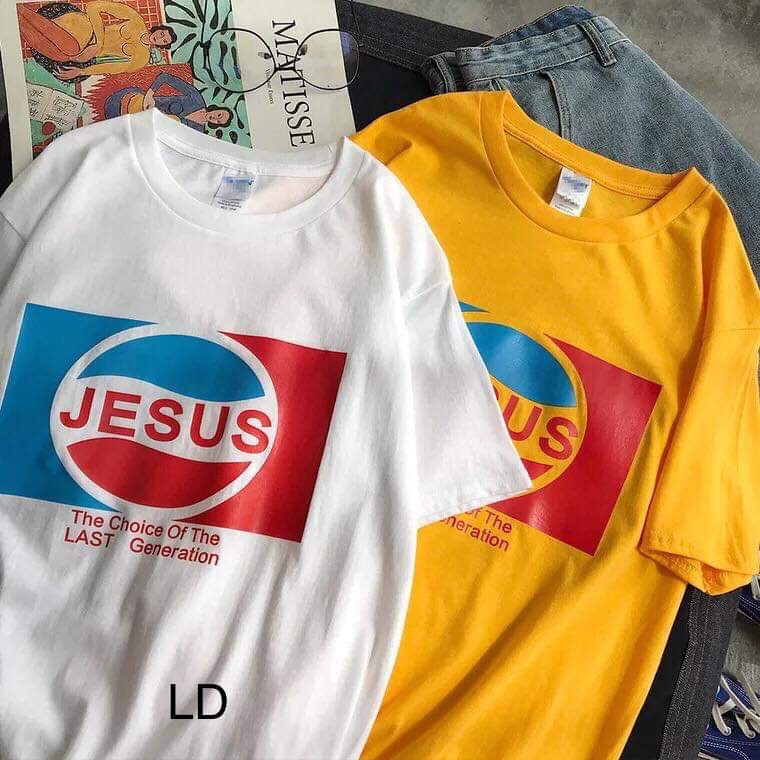 Áo phông logo Jesus LDU0519