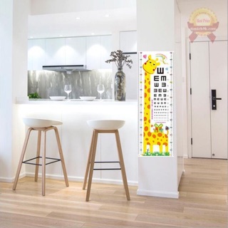 Decal dán tường thước đo chiều cao cho bé