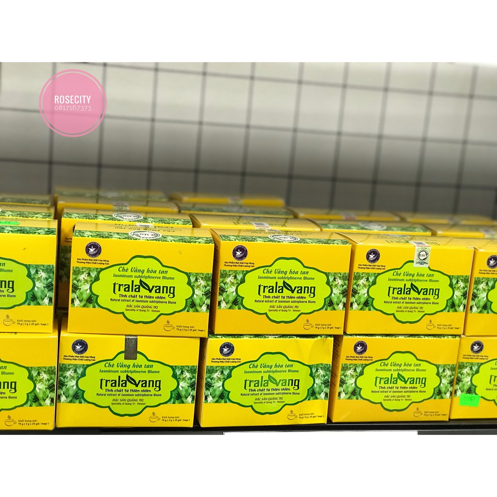 Chè Vằng Hòa Tan - Trà Lá Vằng - Tralavang Đặc Sản Quảng Trị