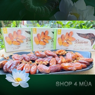 Chà là Sanwan sấy khô nguyên cành 500gr. Quả chà là sấy dẻo không đường