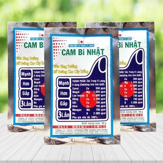 [CHÍNH HÃNG HÀNG NHẬT] CAM BI-PHÂN BÓN LÁ TRUNG VI LƯỢNG 308 SIÊU TĂNG TRƯỞNG CÂY TRỒNG (40G)