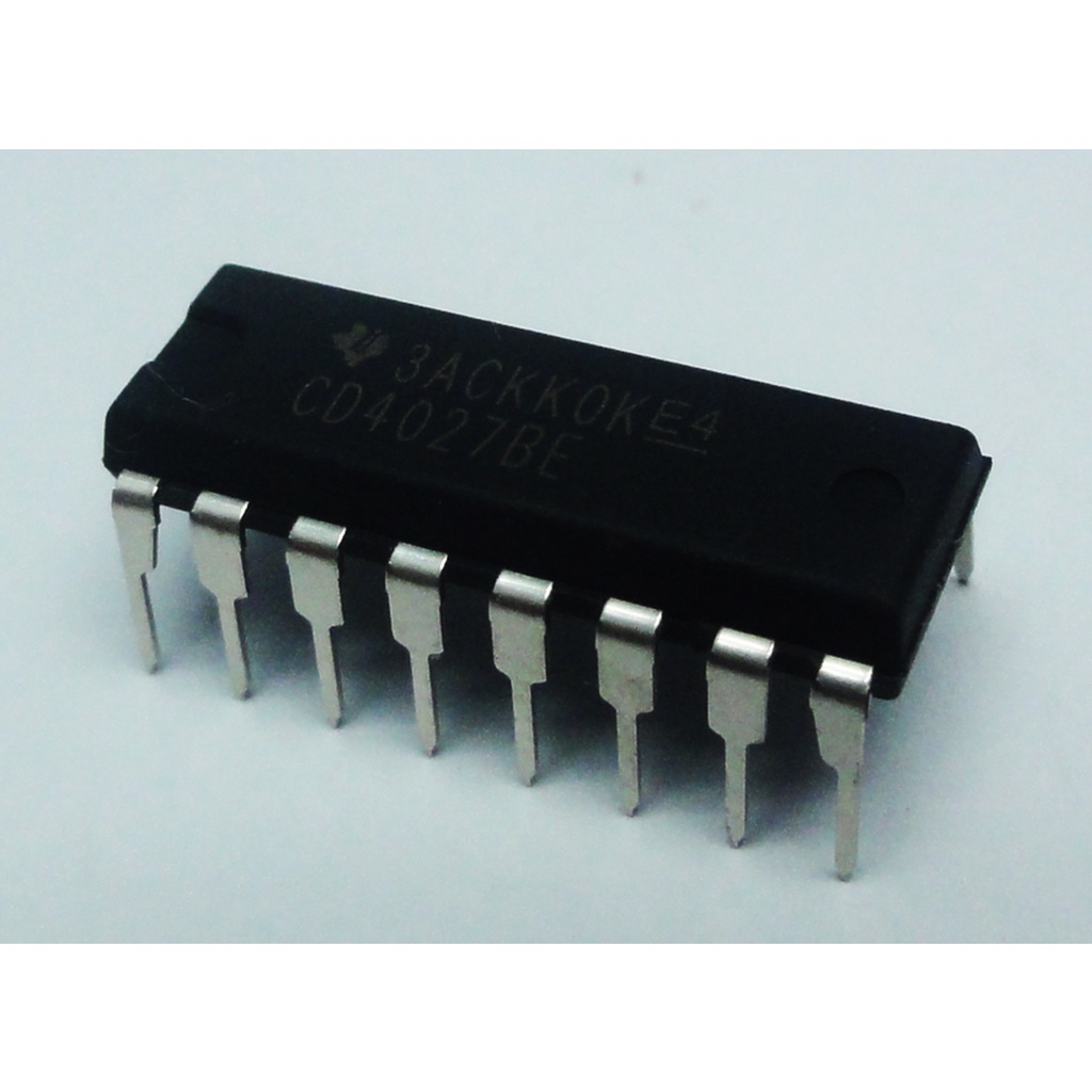 IC số HEF4027BP  / DIP-16 / 2 x J-K Flip-Flop /Linh Kiện Điện Tử