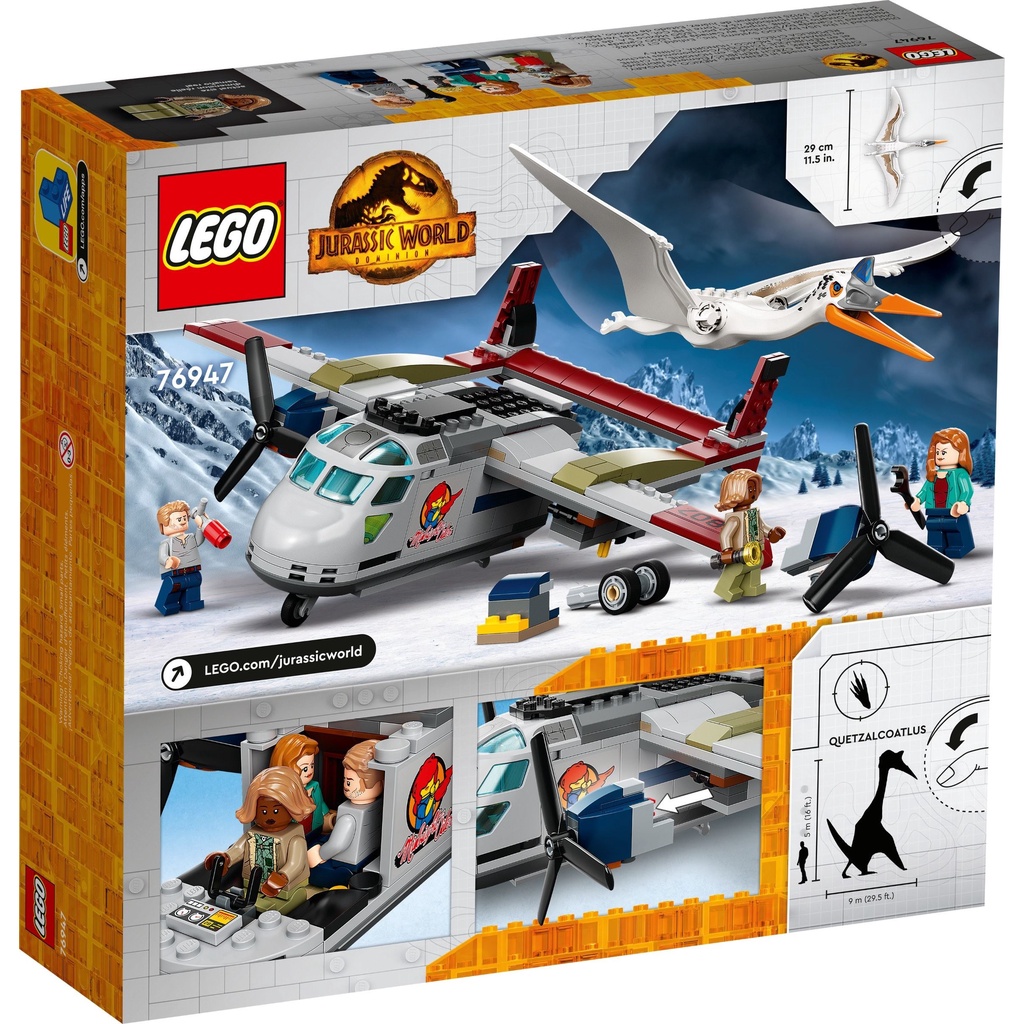 LEGO Jurassic World 76947 Phục kích Thằn lằn bay Quetzalcoatlus