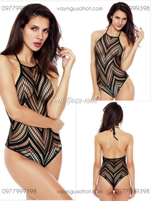 bodysuit buộc dây sexy