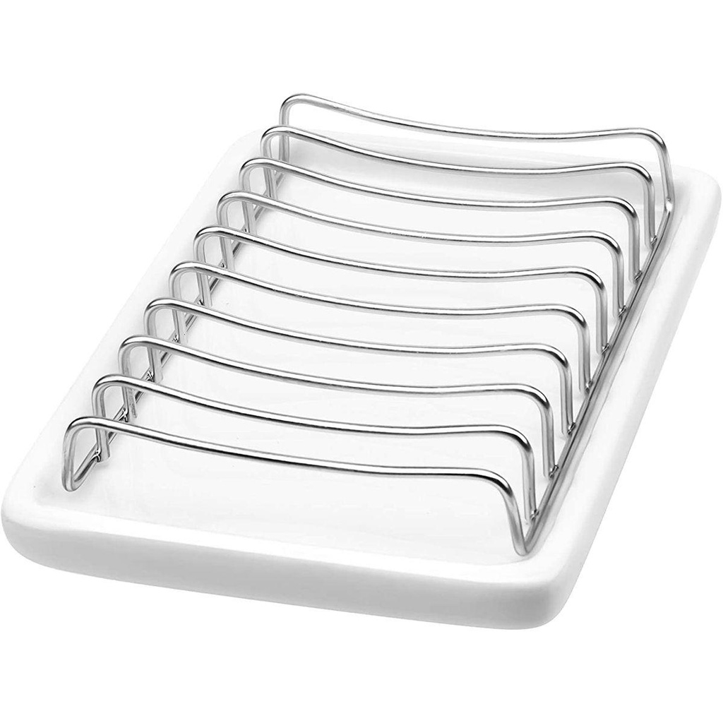 Khay Đựng Xà Phòng Bằng Thép Không Gỉ Tiện Dụng Cho Nhà Tắm