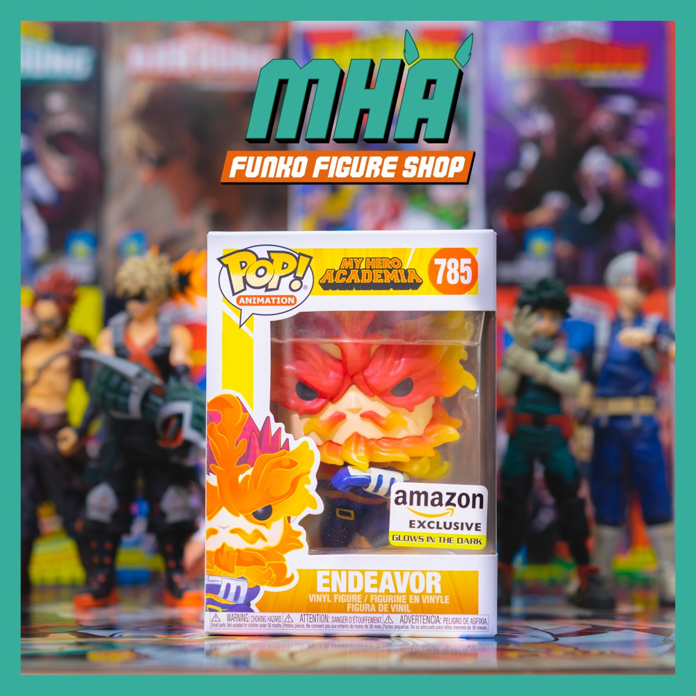 Chính Hãng Funko Pop Animation: My Hero Academia - Mô Hình Endeavor , Amazon Exclusive