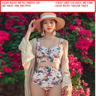 Set bikini hoa siêu đẹp-2313-dbg8-siêu thị gía rẻ