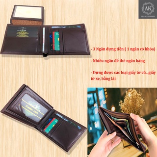 Ví Nam AK da thật - Quà tặng hấp dẫn