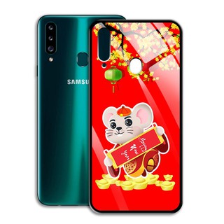 [FREESHIP ĐƠN 50K] Ốp Lưng Samsung Galaxy A20S - mặt Kính Cường Lực - 03081 7944 HPNY2020 04
