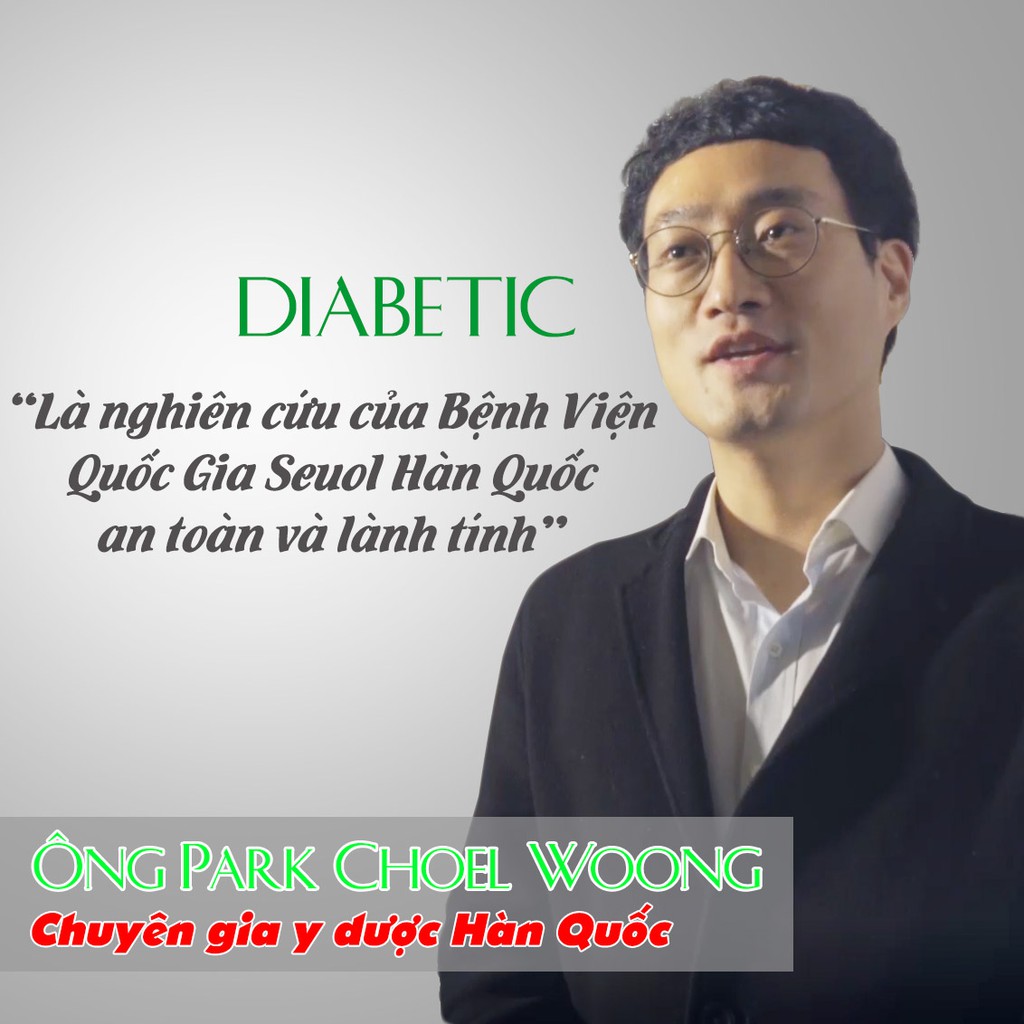 Thuốc tiểu đường, dây thìa canh DIABETIC - Ổn định và hạ đường huyết, biến chứng tiểu đường