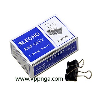 Kẹp giấy, hồ sơ, tài liệu, kẹp bướm ECHO 25mm,