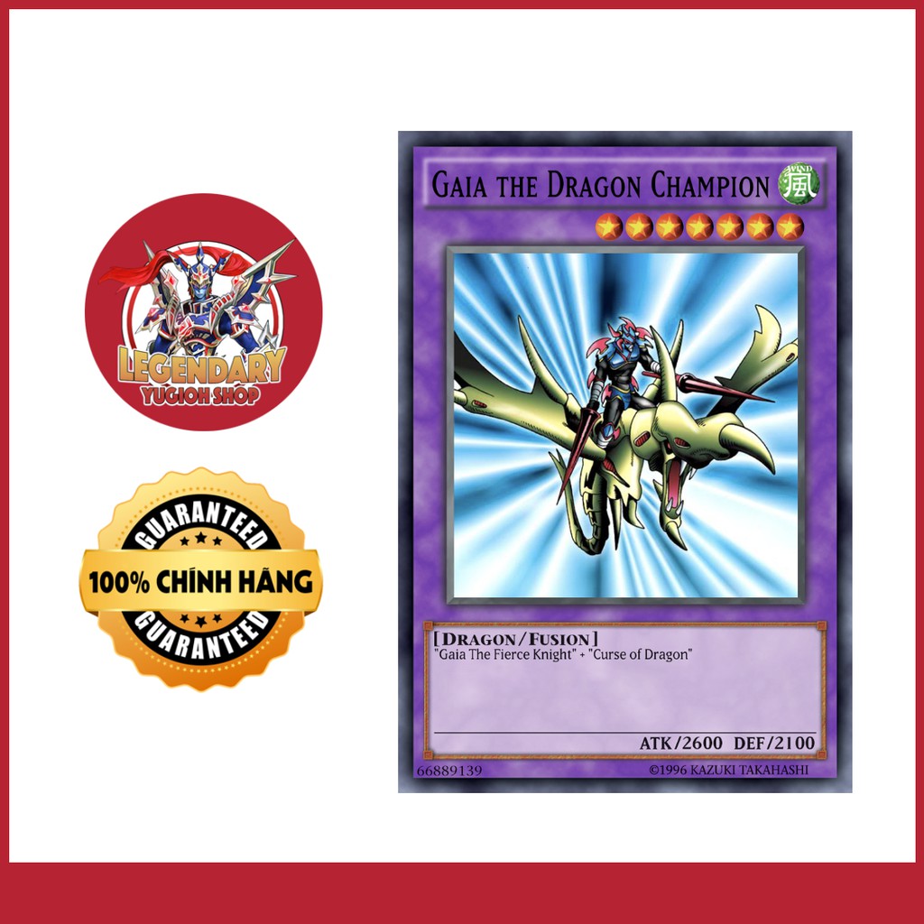 [Thẻ Bài Yugioh Chính Hãng] Gaia The Dragon Champion