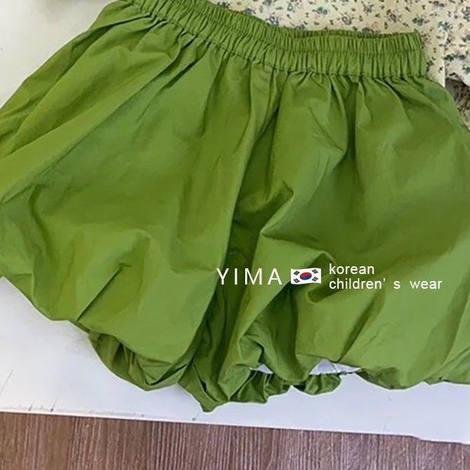 Set Áo Hoa Trễ Vai + Quần Hoa Cho Bé Gái