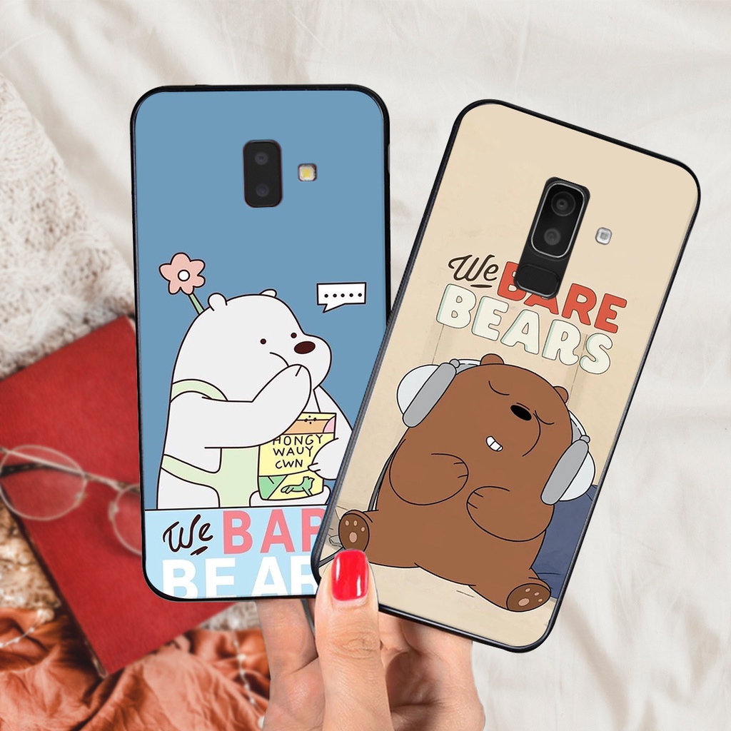 [Freeship từ 50k] ỐP LƯNG SAMSUNG J6 - J6 PLUS - J8 - J8 PLUS IN HÌNH GẤU WE BARE BEARS CHẤT | BigBuy360 - bigbuy360.vn