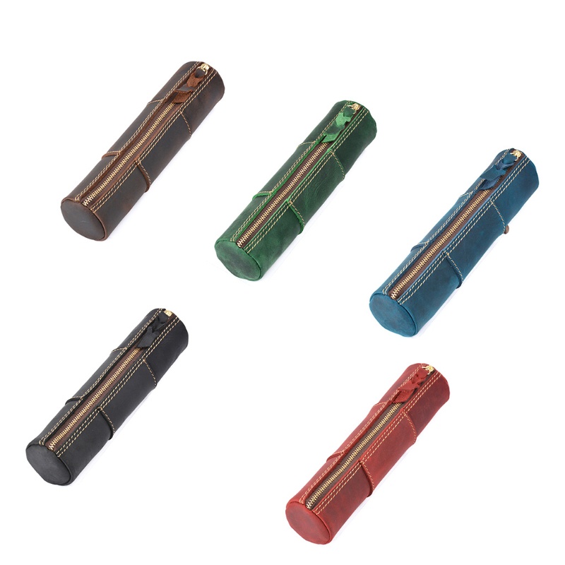 Bóp Da Đựng Tiền Xu Phong Cách Vintage Tinh Tế Cho Học Sinh