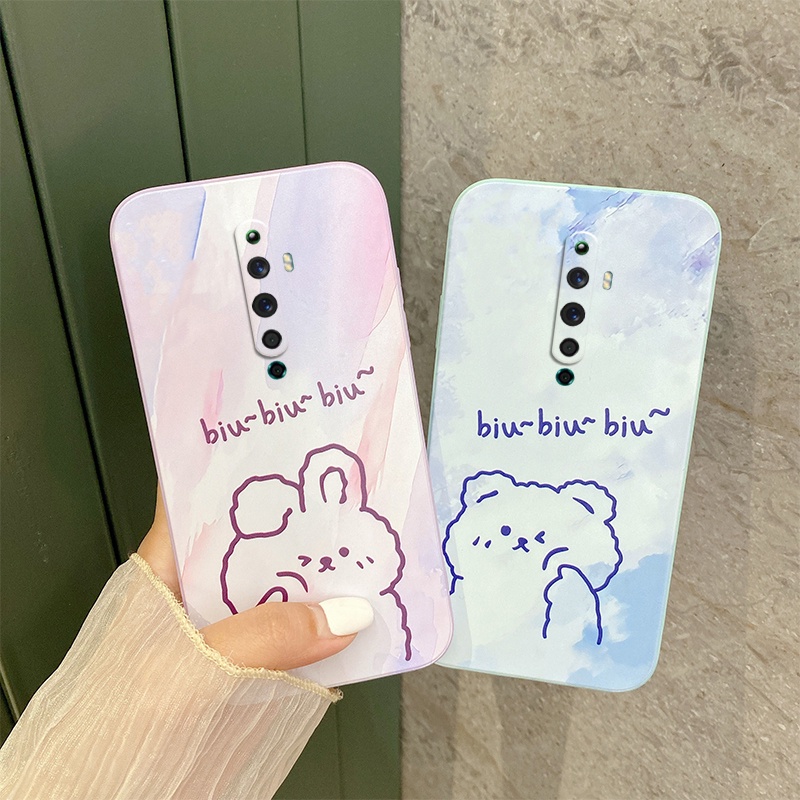 ốp lưng OPPO Reno2 Fốp lưng OPPO Reno 2F Ốp Điện Thoại tpu Dẻo Họa Tiết Hoạt Hình Chú Heo Dễ Thương Cho oppo reno2 f