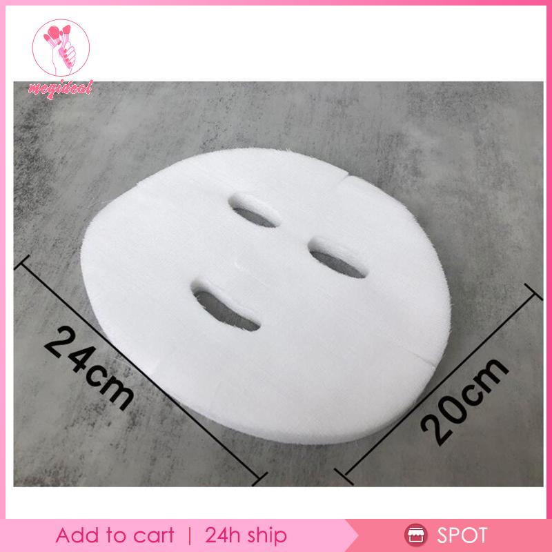 Set 100 Miếng Gạc Mặt Nạ Che Phủ Khuôn Mặt Cho Nữ